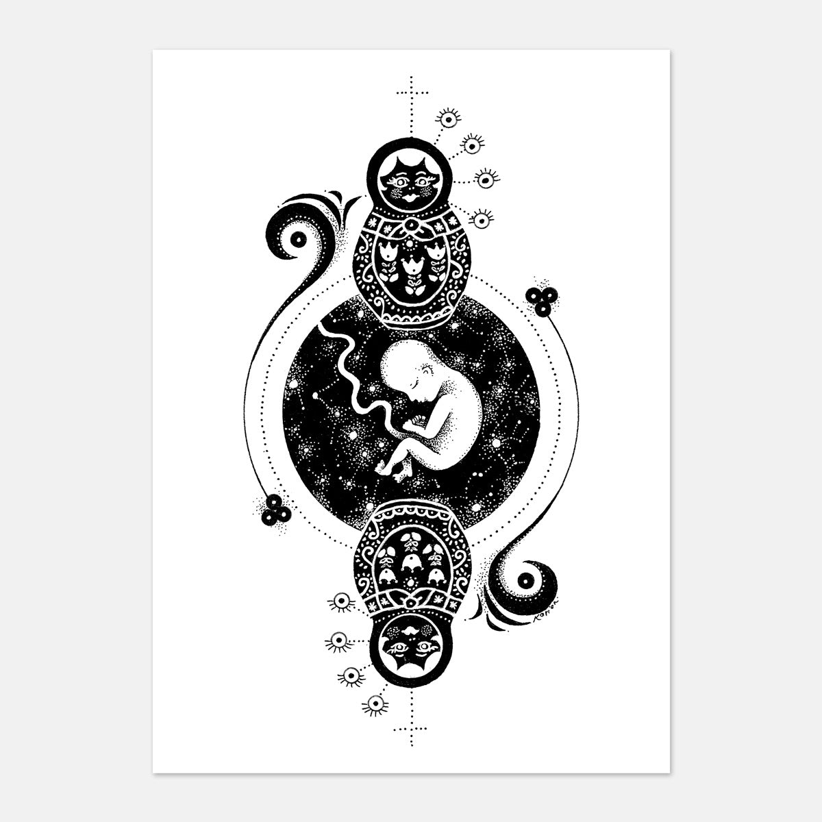 Exploring the Beauty of Imperfection in Abstract Illustrations - Karien Bredenkamp