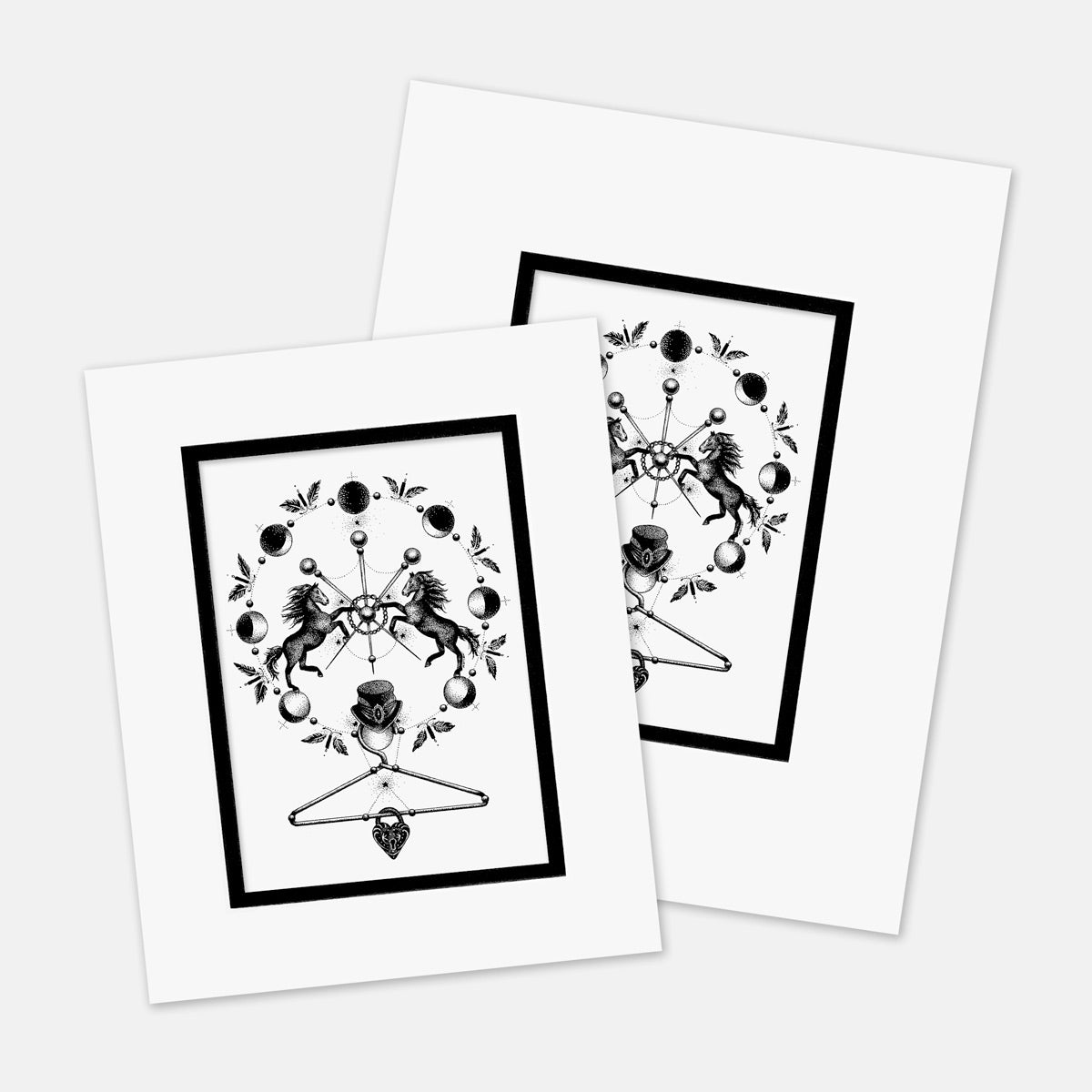 "Daughter" : Mat Boards that Original and Limited Edition Prints get shipped in