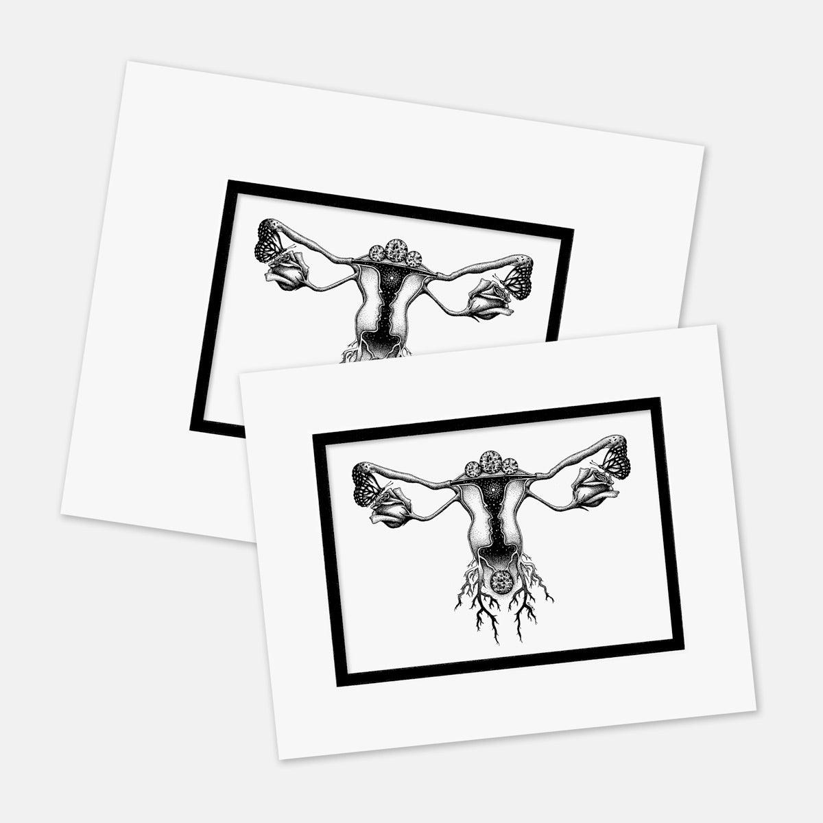 "Empress" : Mat Boards that Original and Limited Edition Prints get shipped in