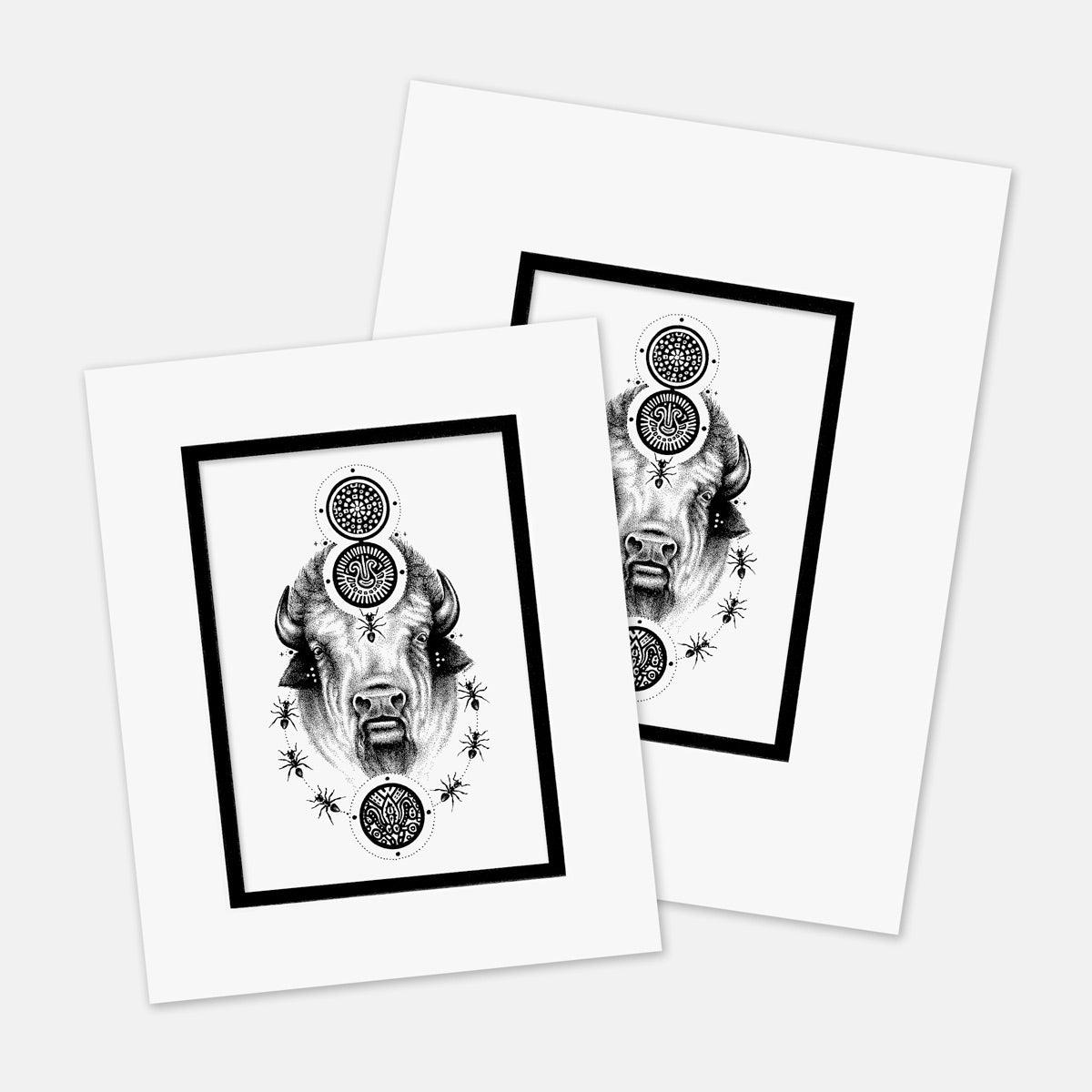 "Moment (Carry Me)" : Mat Boards that Original and Limited Edition Prints get shipped in
