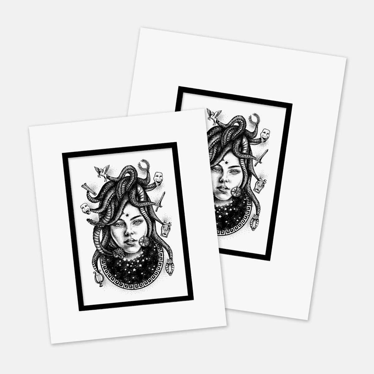 "Mother Of Muses" : Mat Boards that Original and Limited Edition Prints get shipped in