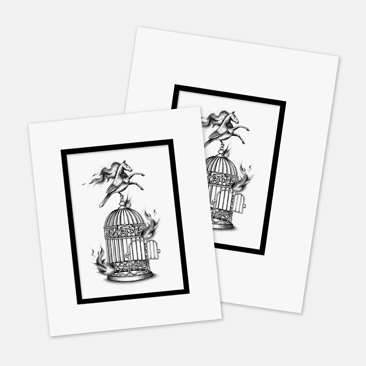 "This Year 26" : Mat Boards that Original and Limited Edition Prints get shipped in