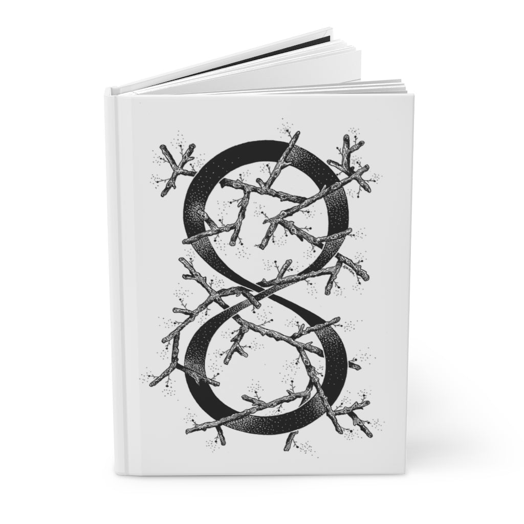 "Infinite Quest"/"Released" Hardcover Journal - Karien Bredenkamp