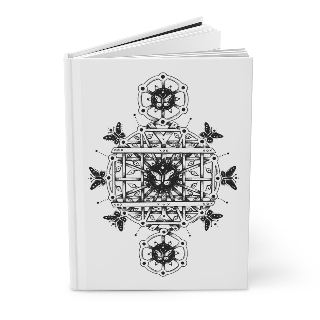 'Cage Of Limitations'/'Hidden Awareness' Hardcover Journal - Karien Bredenkamp