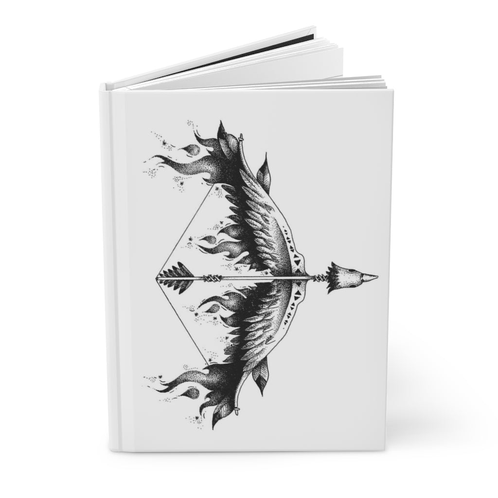 'Release, Run, Retrieve, Repeat' Hardcover Journal - Karien Bredenkamp