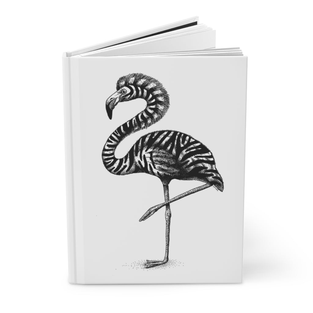 "Zebramingo" Hardcover Journal - Karien Bredenkamp