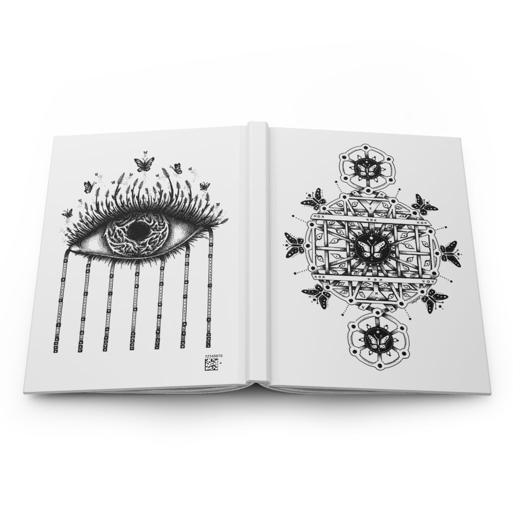 'Cage Of Limitations'/'Hidden Awareness' Hardcover Journal - Karien Bredenkamp