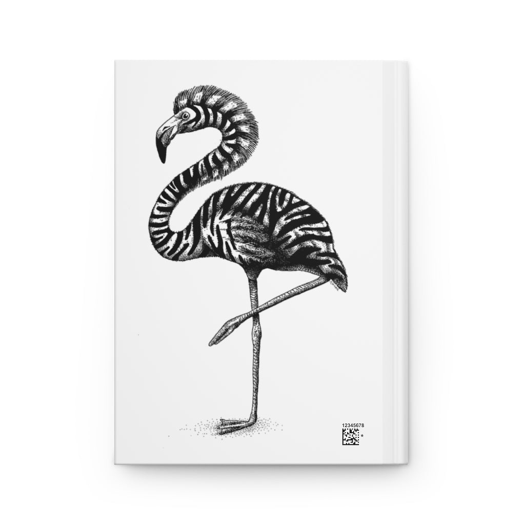 "Zebramingo" Hardcover Journal - Karien Bredenkamp