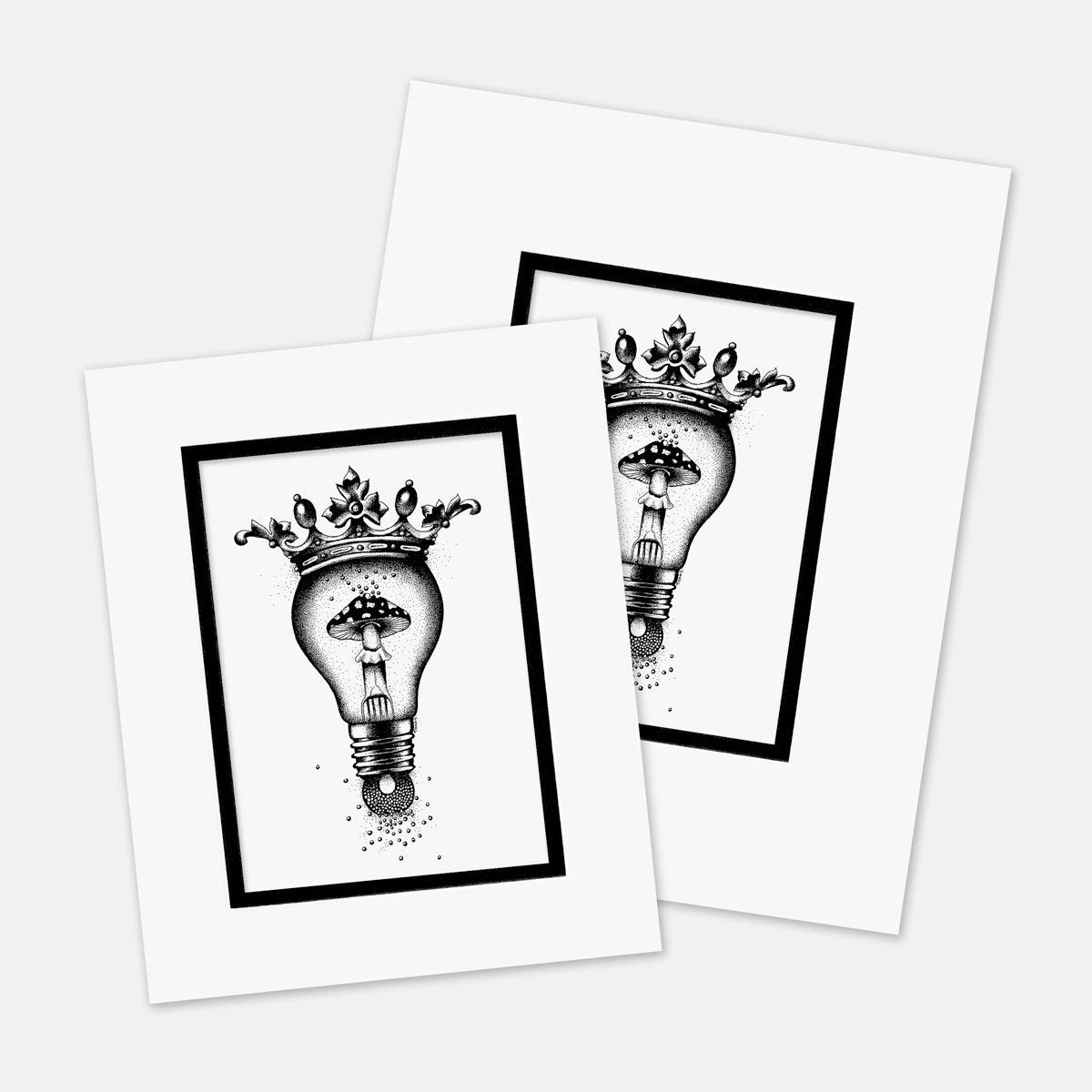 "A City" : Mat Boards that Original and Limited Edition Prints get shipped in