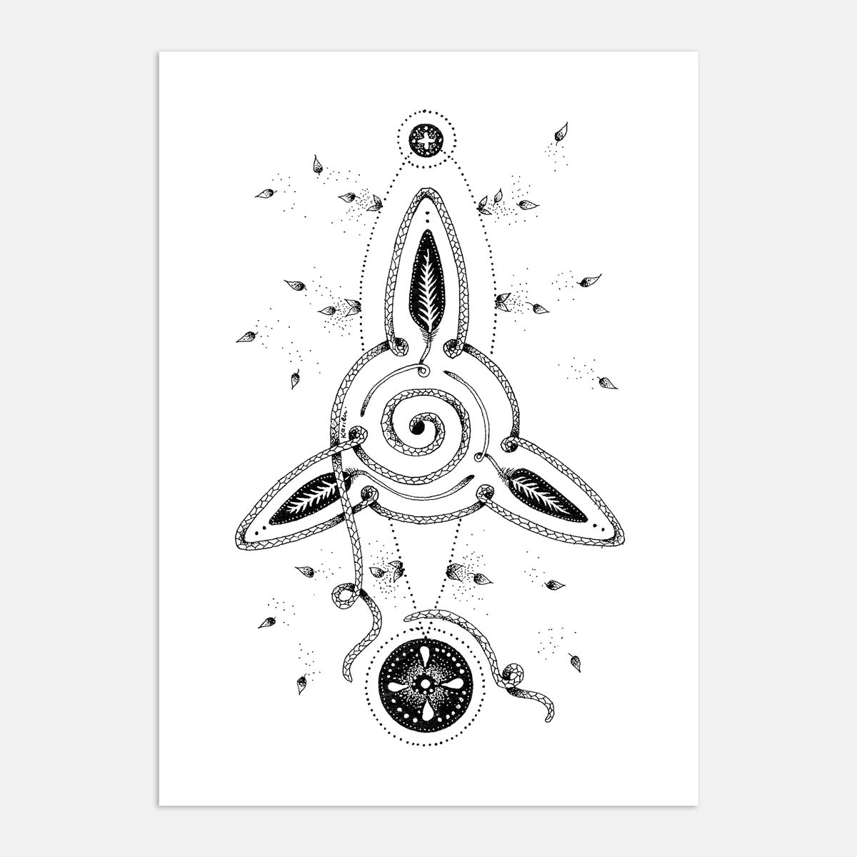 “A Delicate Balance” : Original Artwork by Karien Bredenkamp