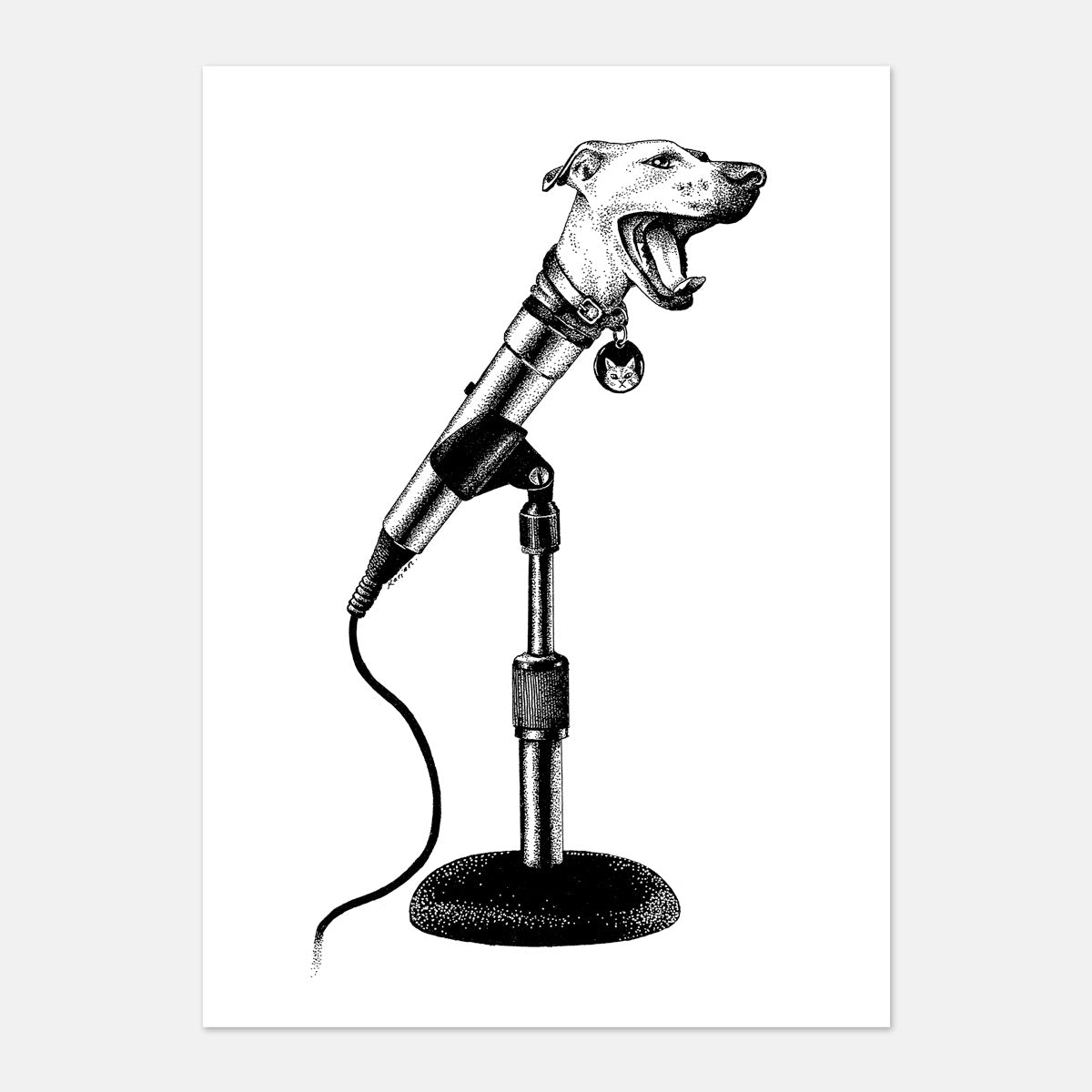 Commissioned Original Artwork by Karien Bredenkamp - featured here: "Deafening Dissonance"