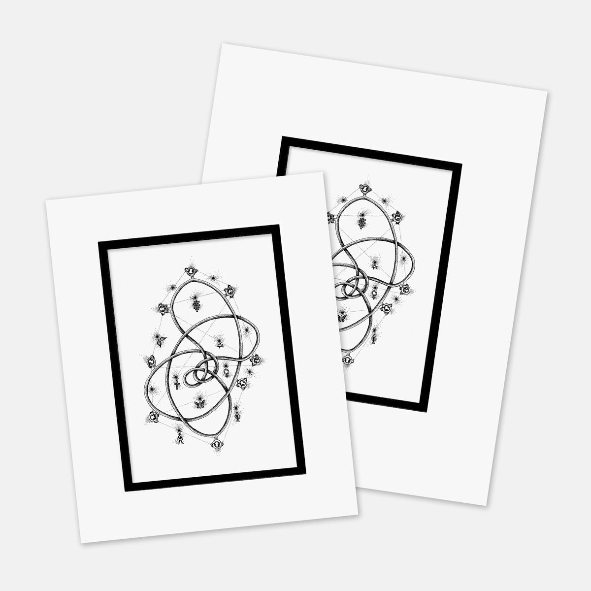 “Elemental Engagement” : Mat Boards that Original and Limited Edition Prints get shipped in