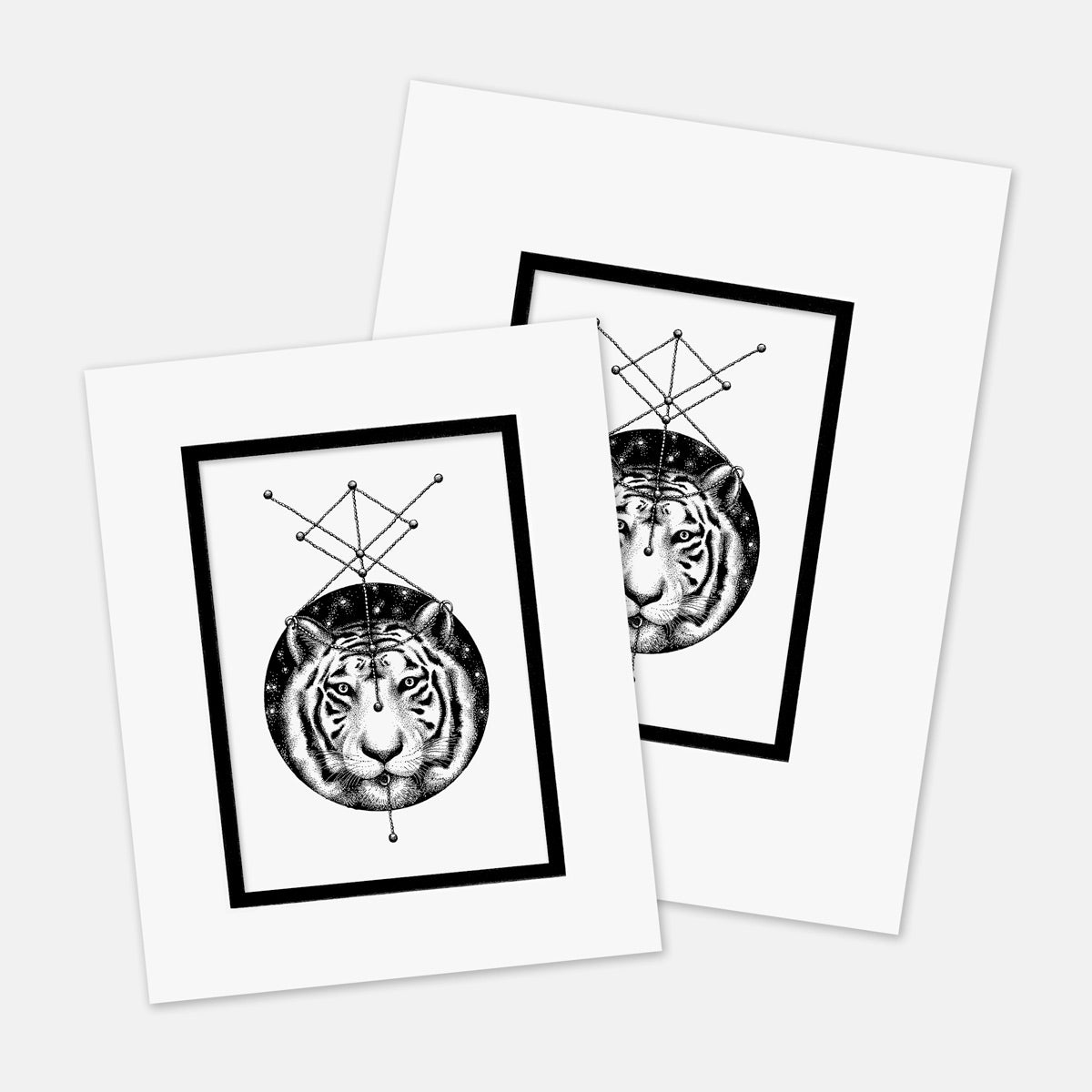 “Hello, Again” : Mat Boards that Original and Limited Edition Prints get shipped in