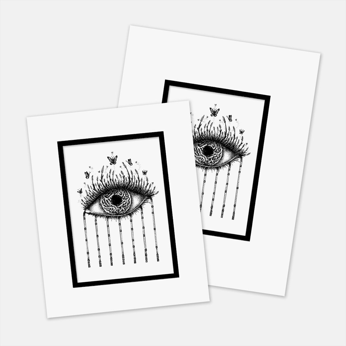 ‘Hidden Awareness’ : Mat Boards that Original and Limited Edition Prints get shipped in