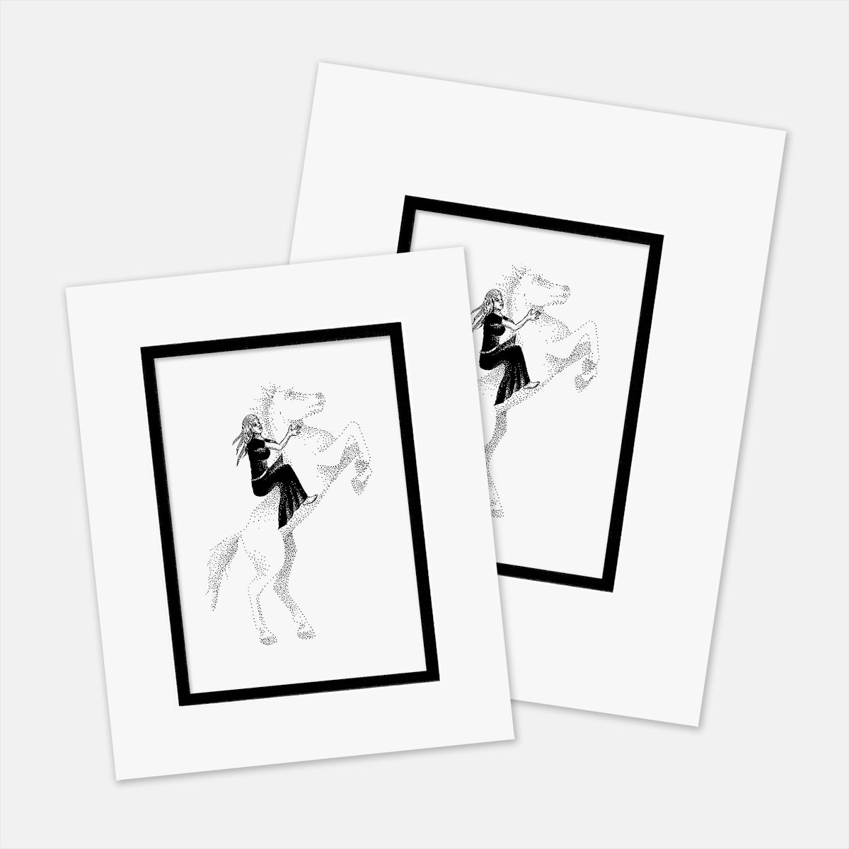 “It Is There” : Mat Boards that Original and Limited Edition Prints get shipped in