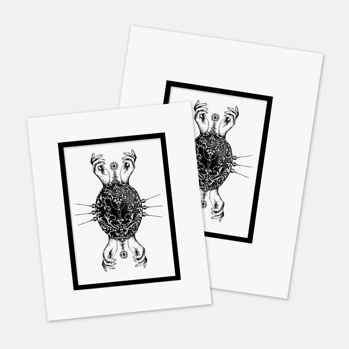 "Preserve My Place" : Mat Boards that Original and Limited Edition Prints get shipped in