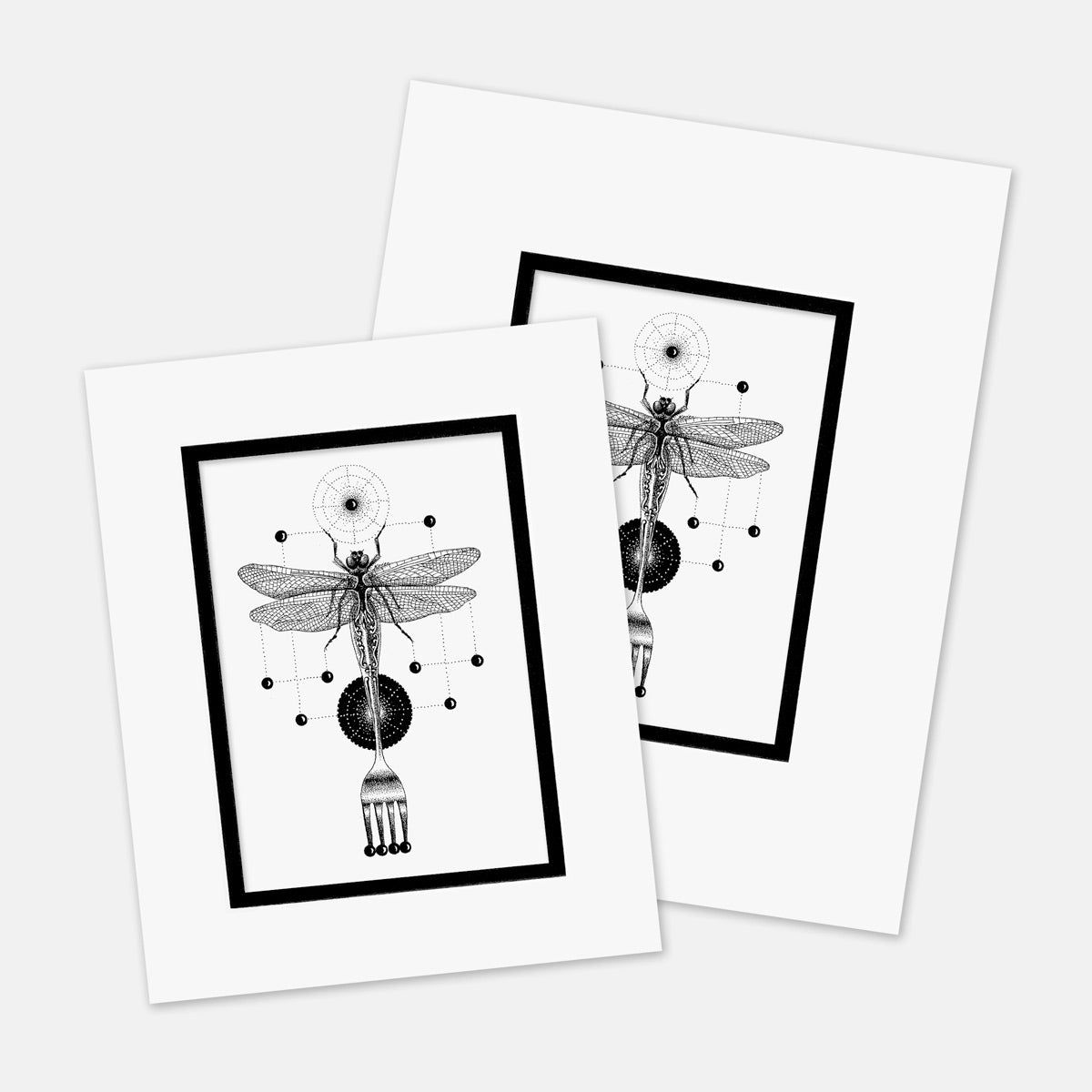 “Wing It” : Mat Boards that Original and Limited Edition Prints get shipped in