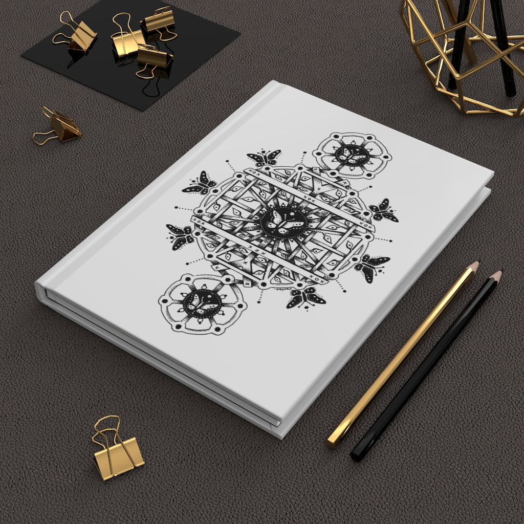'Cage Of Limitations'/'Hidden Awareness' Hardcover Journal - Karien Bredenkamp
