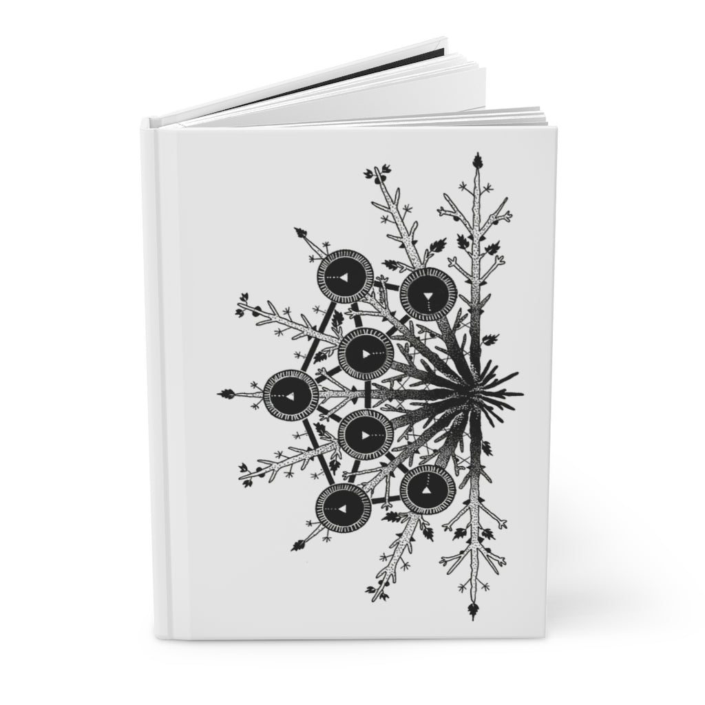 "Bouquet Of Seven" Hardcover Journal - Karien Bredenkamp