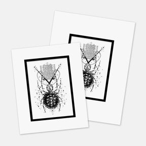 "Arachne" : Mat Boards that Original and Limited Edition Prints get shipped in