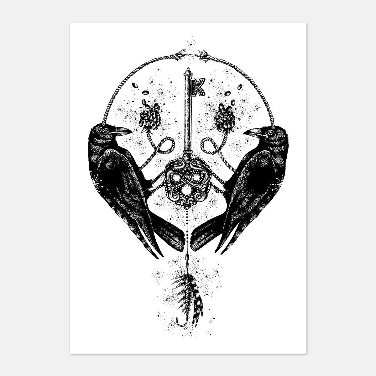 "Call Of The Void" : Original Artwork by Karien Bredenkamp