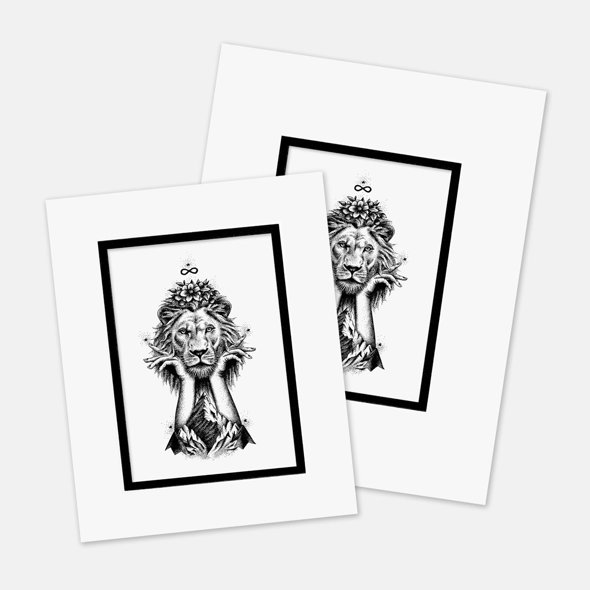 "Strength" : Mat Boards that Original and Limited Edition Prints get shipped in
