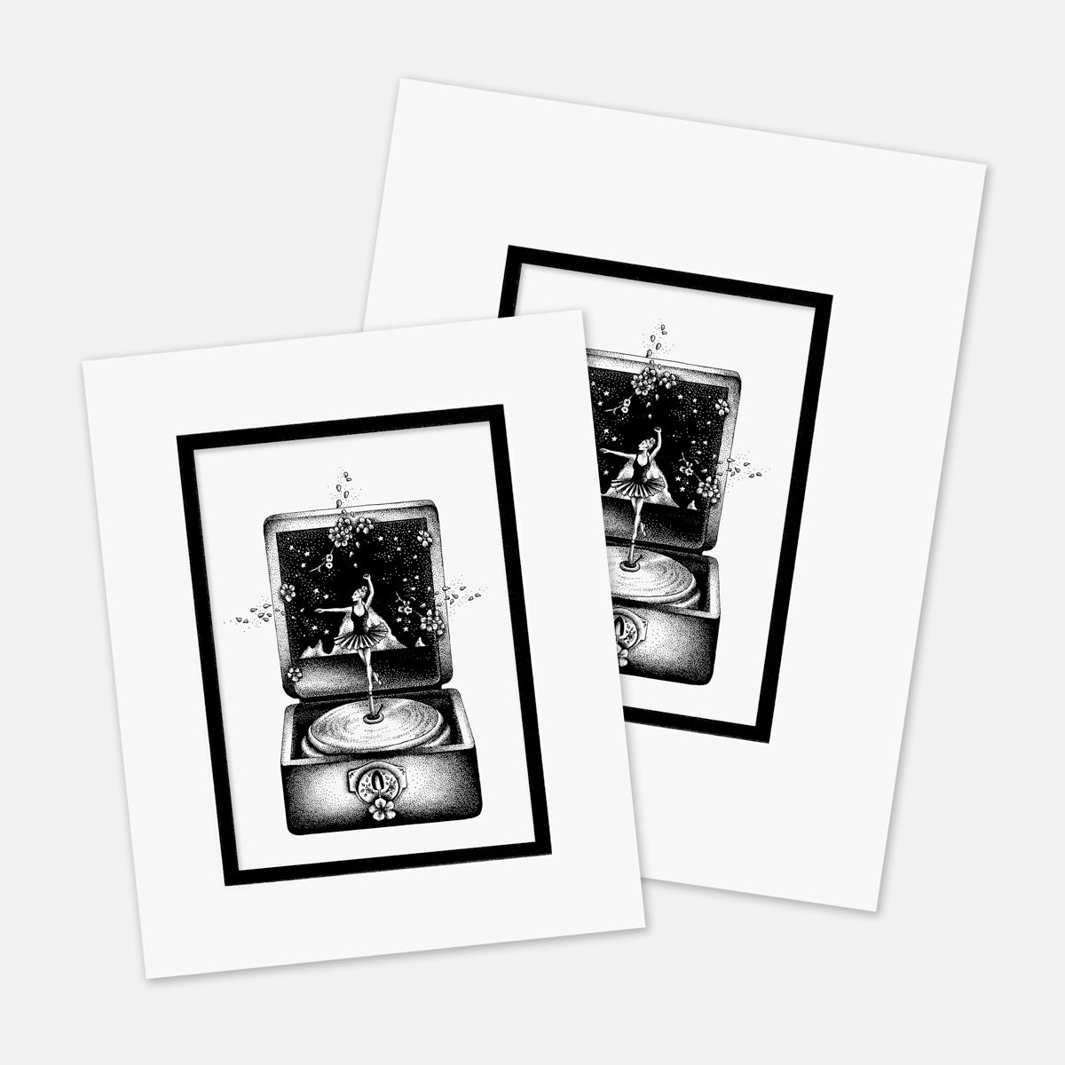 "The Present" : Mat Boards that Original and Limited Edition Prints get shipped in