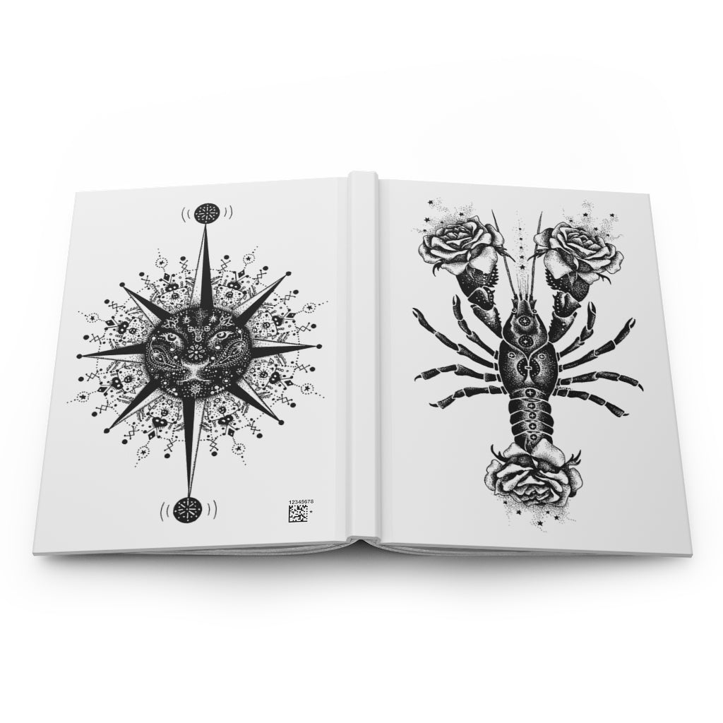 'Efflorescence'/'Compass, Compassion, Passion' Hardcover Journal