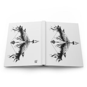 'Release, Run, Retrieve, Repeat' Hardcover Journal