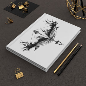 'Release, Run, Retrieve, Repeat' Hardcover Journal