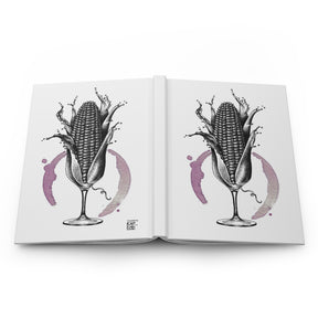 'A Glass Of Midwest' Hardcover Journal - Karien Bredenkamp