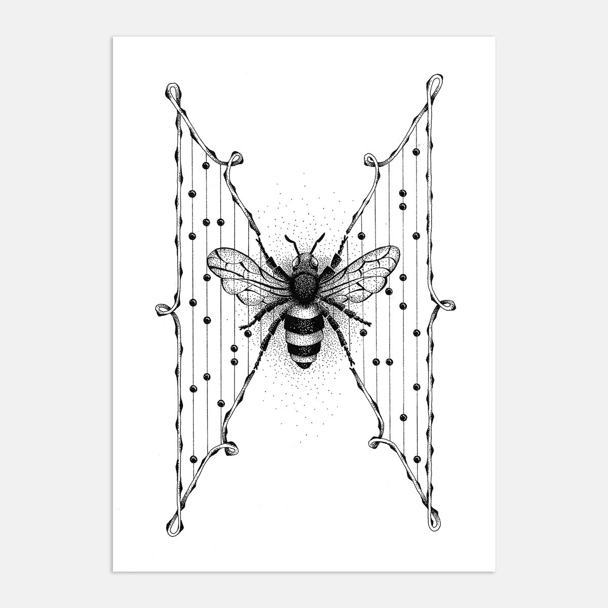 “A Pollinated Path” : Original Artwork by Karien Bredenkamp