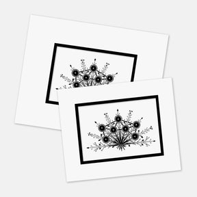 “Bouquet Of Seven” : Mat Boards that Original and Limited Edition Prints get shipped in