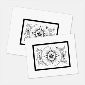“Garden” : Mat Boards that Original and Limited Edition Prints get shipped in