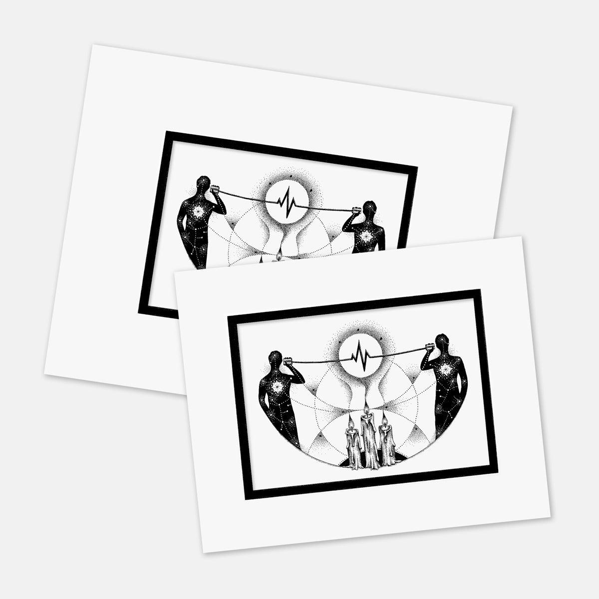 "Intersections" : Mat Boards that Original and Limited Edition Prints get shipped in