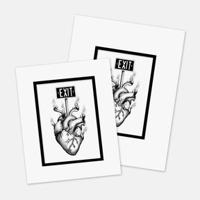 "Please Proceed" : Mat Boards that Original and Limited Edition Prints get shipped in