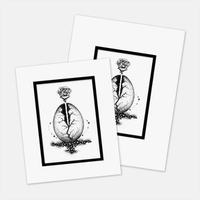 “Reawakening” : Mat Boards that Original and Limited Edition Prints get shipped in