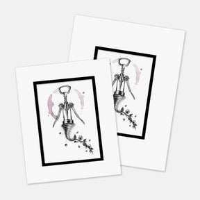 “Swept Away” : Mat Boards that Original and Limited Edition Prints get shipped in