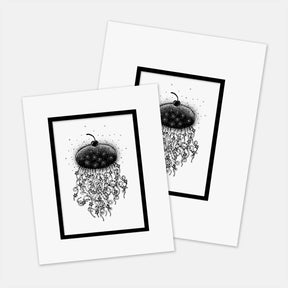 “Tangled Dreams” : Mat Boards that Original and Limited Edition Prints get shipped in