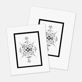 “The Grand Unlikeness” : Mat Boards that Original and Limited Edition Prints get shipped in