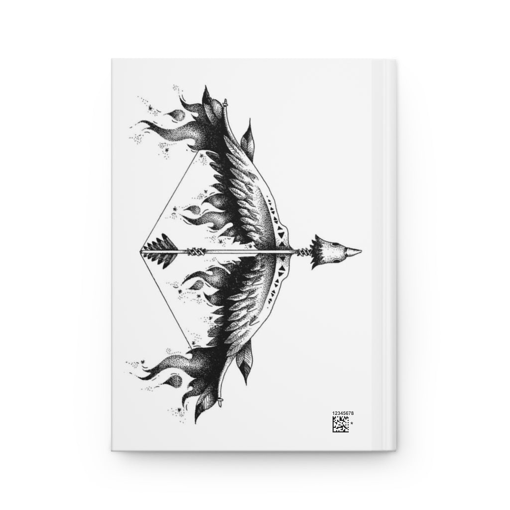 'Release, Run, Retrieve, Repeat' Hardcover Journal - Karien Bredenkamp