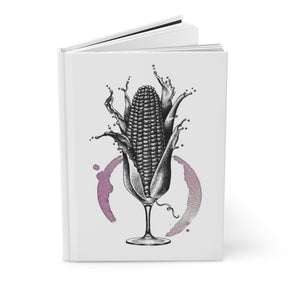 'A Glass Of Midwest' Hardcover Journal - Karien Bredenkamp